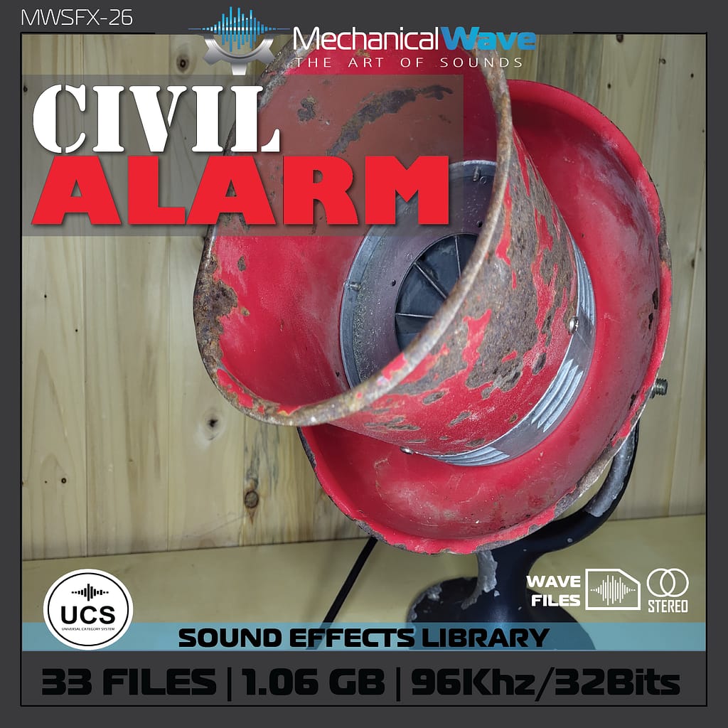 Civil Alarm | Alarm Sound Effects Library | Asoundeffect.com