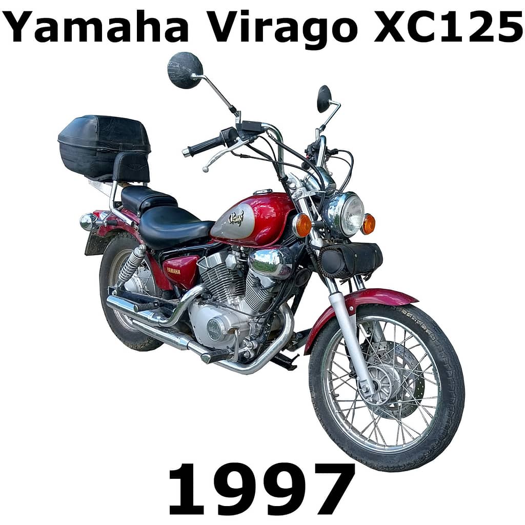 Yamaha Virago XC125 1997 cruiser motorcycle