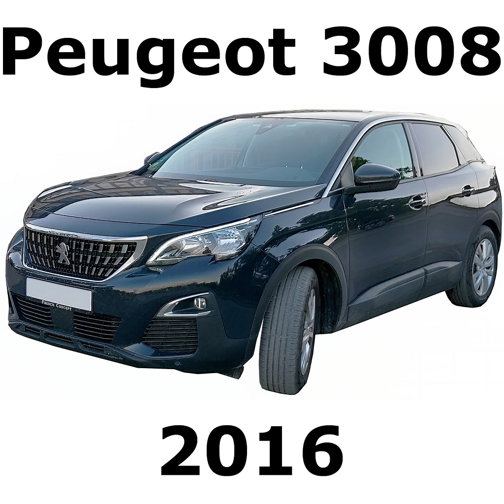 Peugeot 3008 2016 compact crossover SUV sport utility vehicle