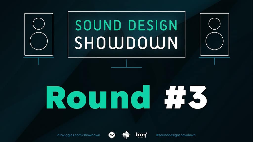 Watch the Sound Design Showdown Round #3 livestream today at 10 AM PST / 1 PM EST / 7 PM CEST: