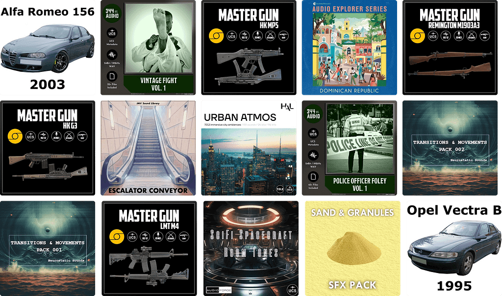 15 Great New Sound Libraries Escalators, Dominican Republic Ambiences