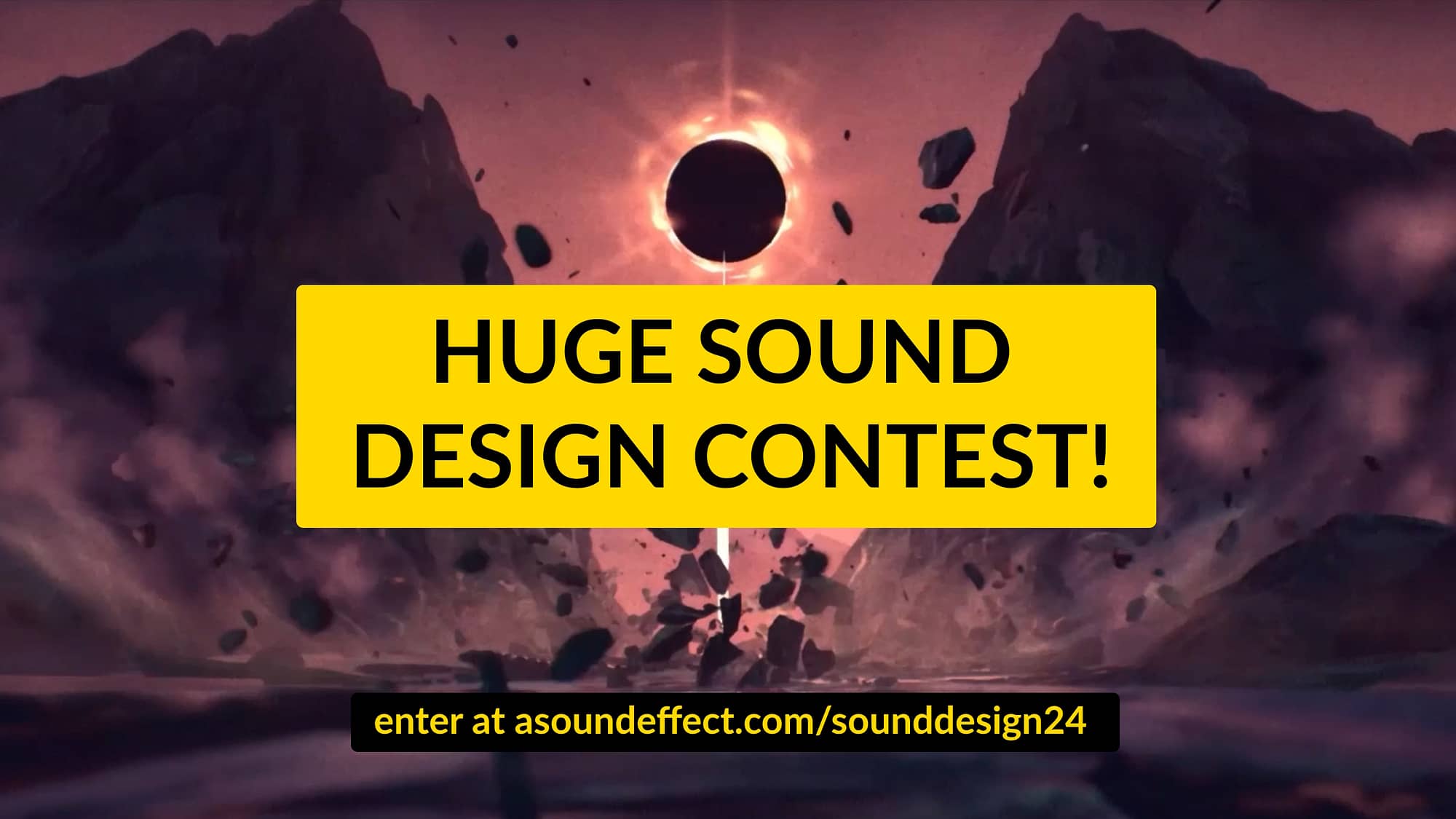 Huge sound design contest! Enter here: