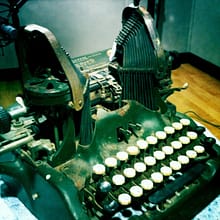 antique typewriter sound effects