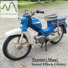 Tunturi Maxi Moped sound effects recordings