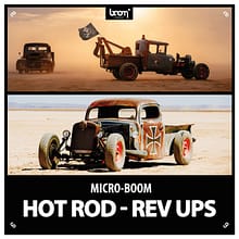 HotRod car sound effects library
