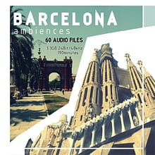 Barcelona Ambiences sound effects