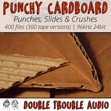 punchy cardboard sound effects