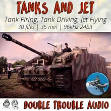 Tanks and jet sound effects
