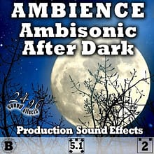 Ambisonic After Dark sound effects