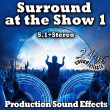 surround at the show sound effects