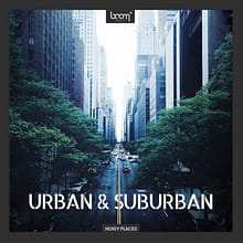 Urban Suburban ambience sound effects library