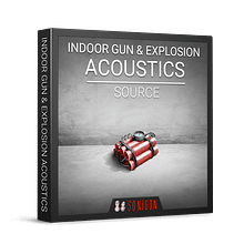 Indoor Gun and Explosion Acoustics Source 1k