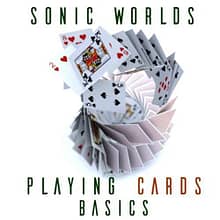 Playing card sound effects library