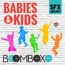 Baby & Kid sound effects library