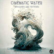 Cinematic Water Whooshes and Textures Cover Art ASoundEffect