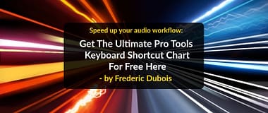 Pro Tools Keyboard Shortcuts Chart - the ultimate overview