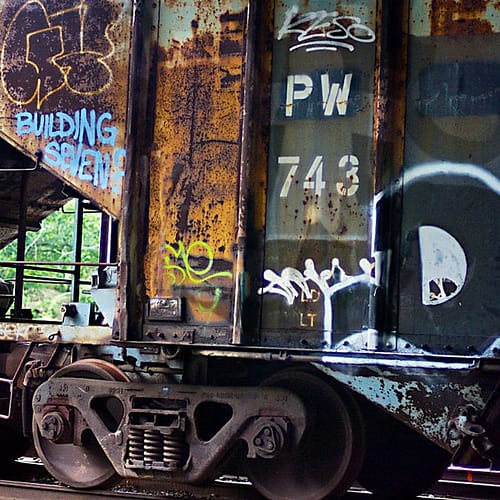 rusty freight train sound effects