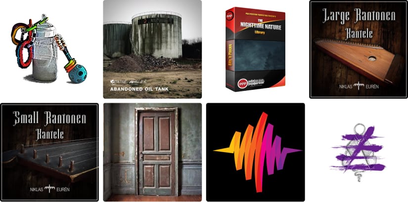 7 new sound libraries