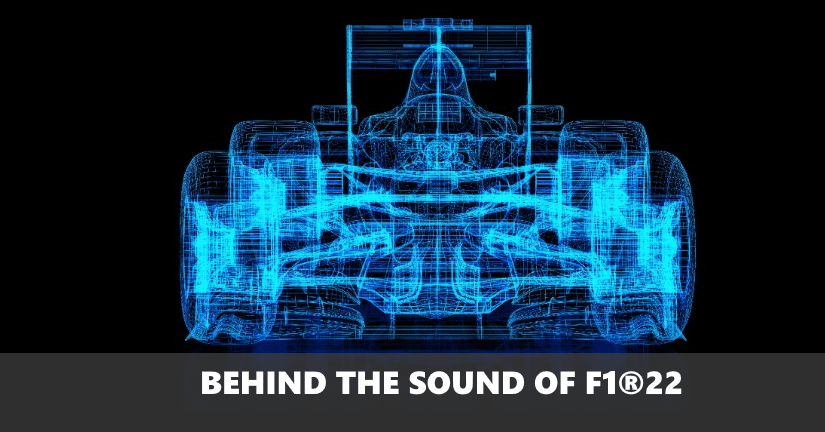 F1 22 game audio and car sound effects