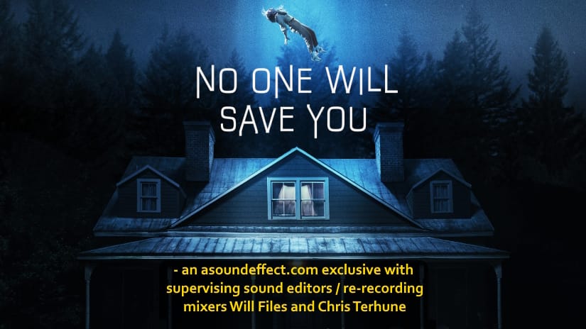 Film sound design for No One Will Save You
