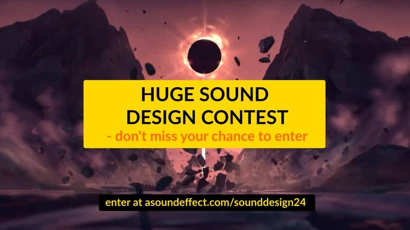 Huge sound design contest! Enter here: