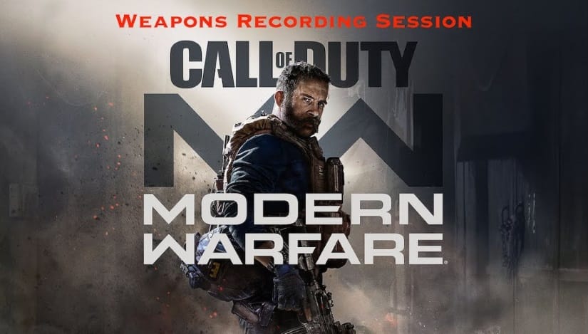 Modern Warfare Weapon Sound Effects Recording