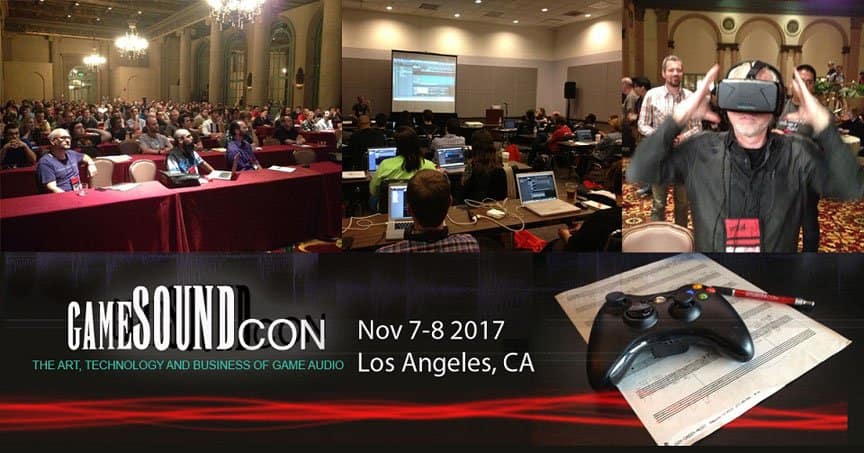 GameSoundCon in Los Angeles, 7-8 November