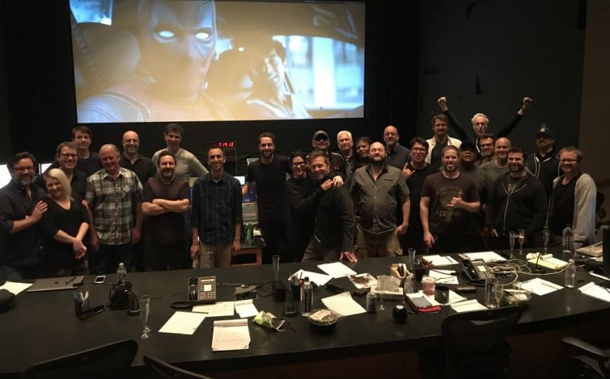 The massive sound team for Deadpool 2
