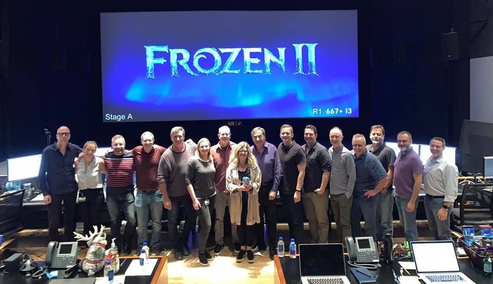 The Frozen 2 sound team