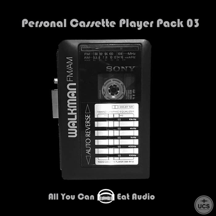 Personal Cassette Player_Pack 03 Cassette Player Sound Effects Library