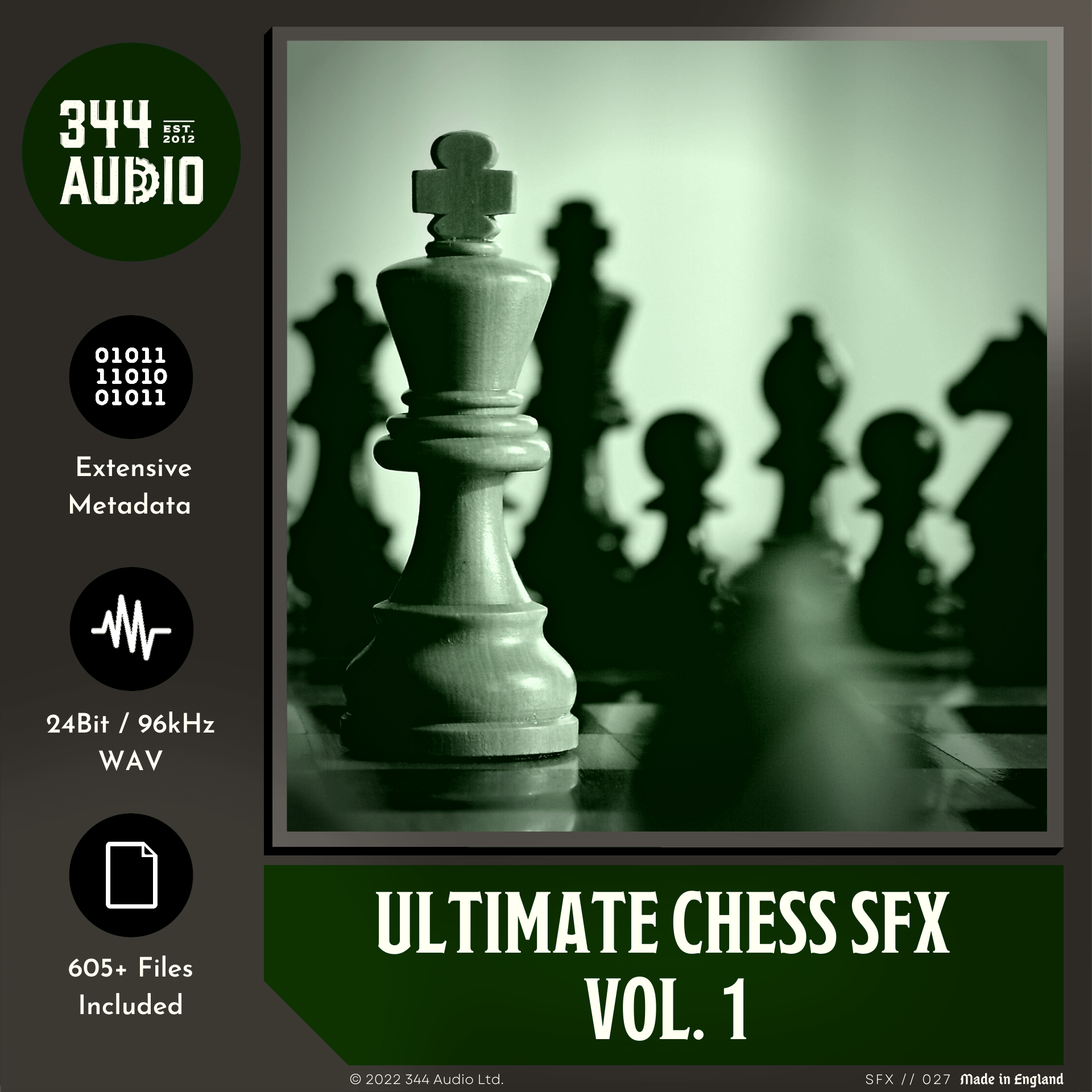 Ultimate Chess SFX Chess Sound Effects Library