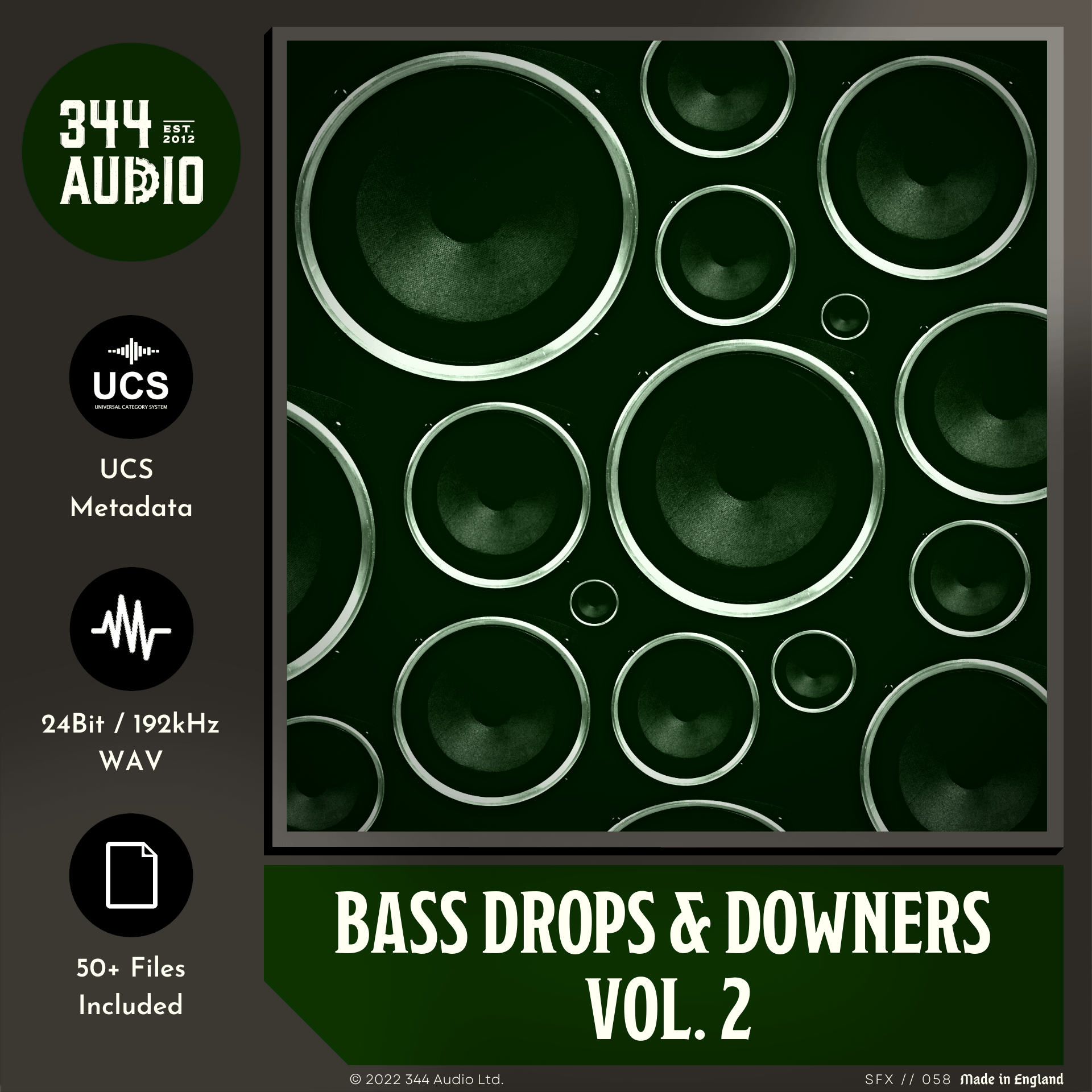 Bass Drops & Downers Vol. 2 Bass Drop Sound Effects Library