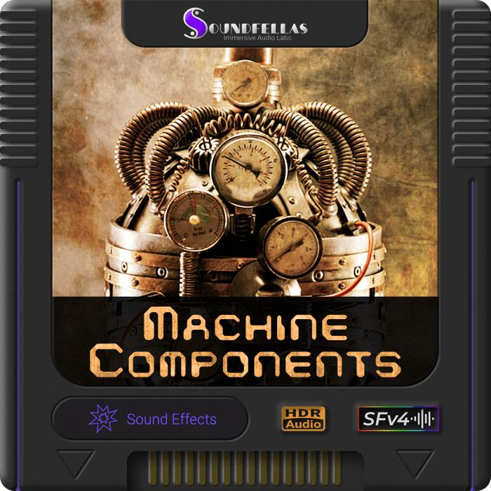 Machine Components Machine Sound Effects Library