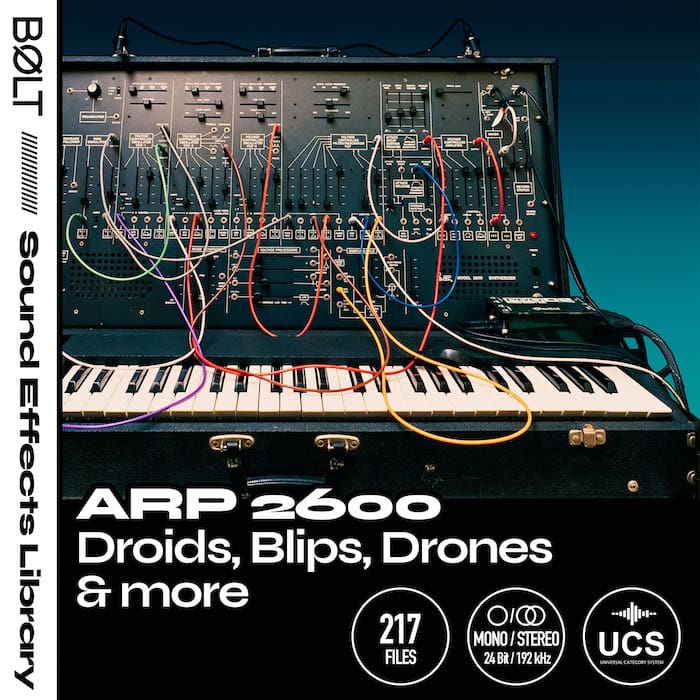 ARP 2600: Droids, Blips, Drones & More | Synthesized Sound Effect