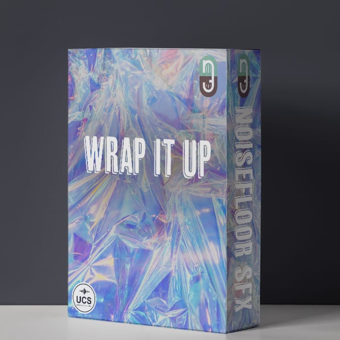 Wrap It Up Plastic Wrap Sound Effects Library