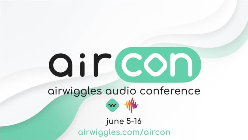 AirCon ’23 – the free online conference about sound featuring 50+ talks & interviews – is now live!