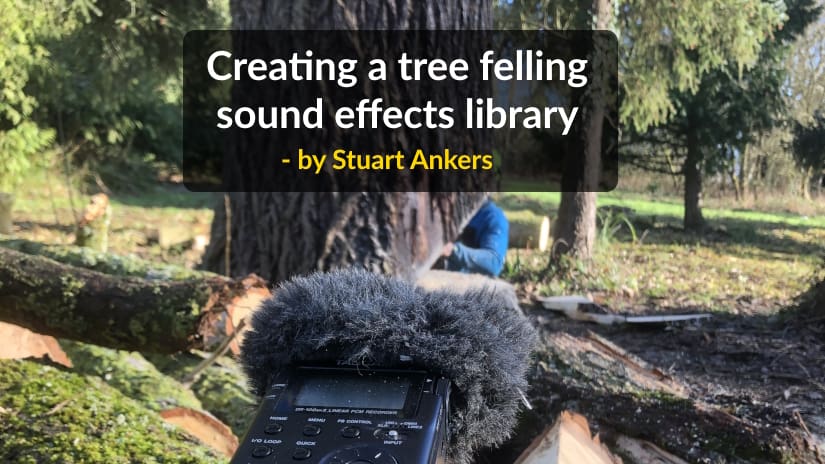 How to create a tree felling sound effects library – a highlight by Stuart Ankers