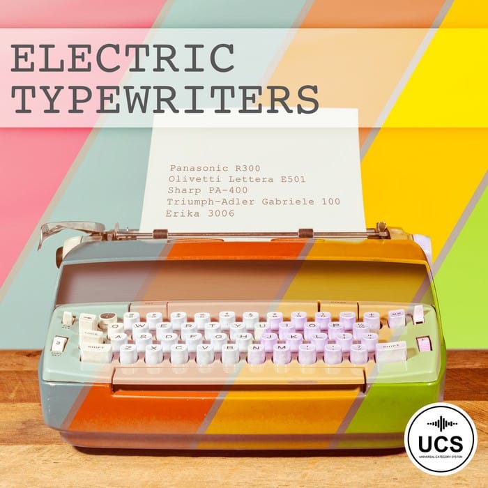 Electric Typewriters Electric Typewriter Sound Effects Library