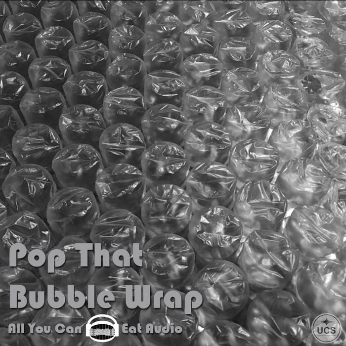 Bubble wrap outlet sound