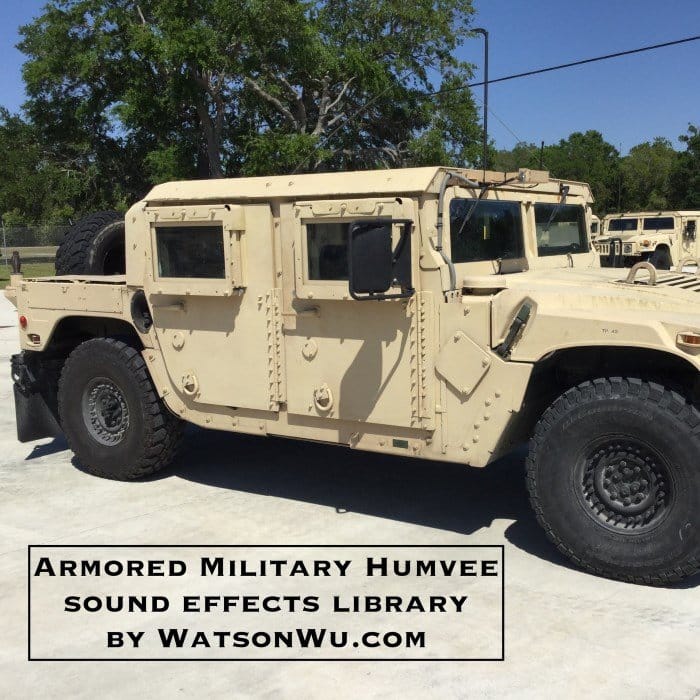 Armored Military Humvee 