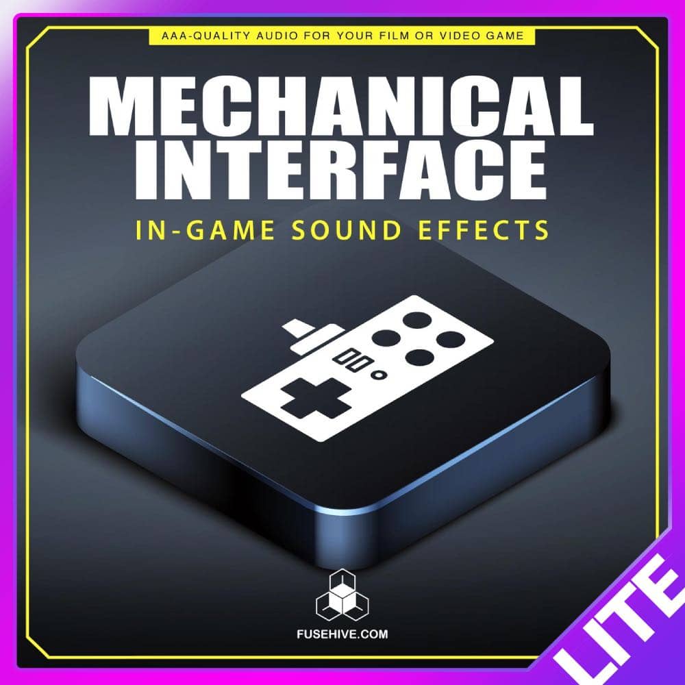 Royalty-Free Game Interface Sound Effects Library LITE