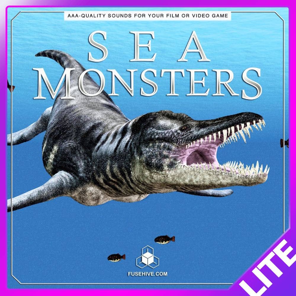 Royalty-Free Fantasy RPG Sea Monster Sound Effects Library LITE