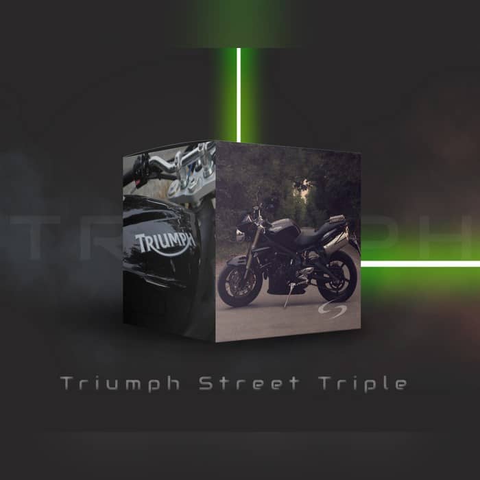 Triumph street triple shop 675cc