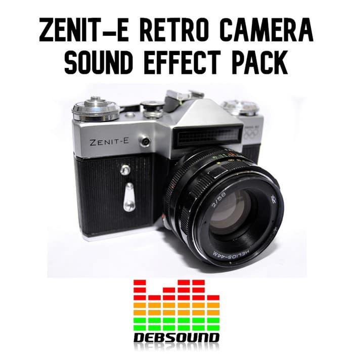 ZenitE Retro Analog Photo Camera Sound Effect Pack Camera Sound Effects Library