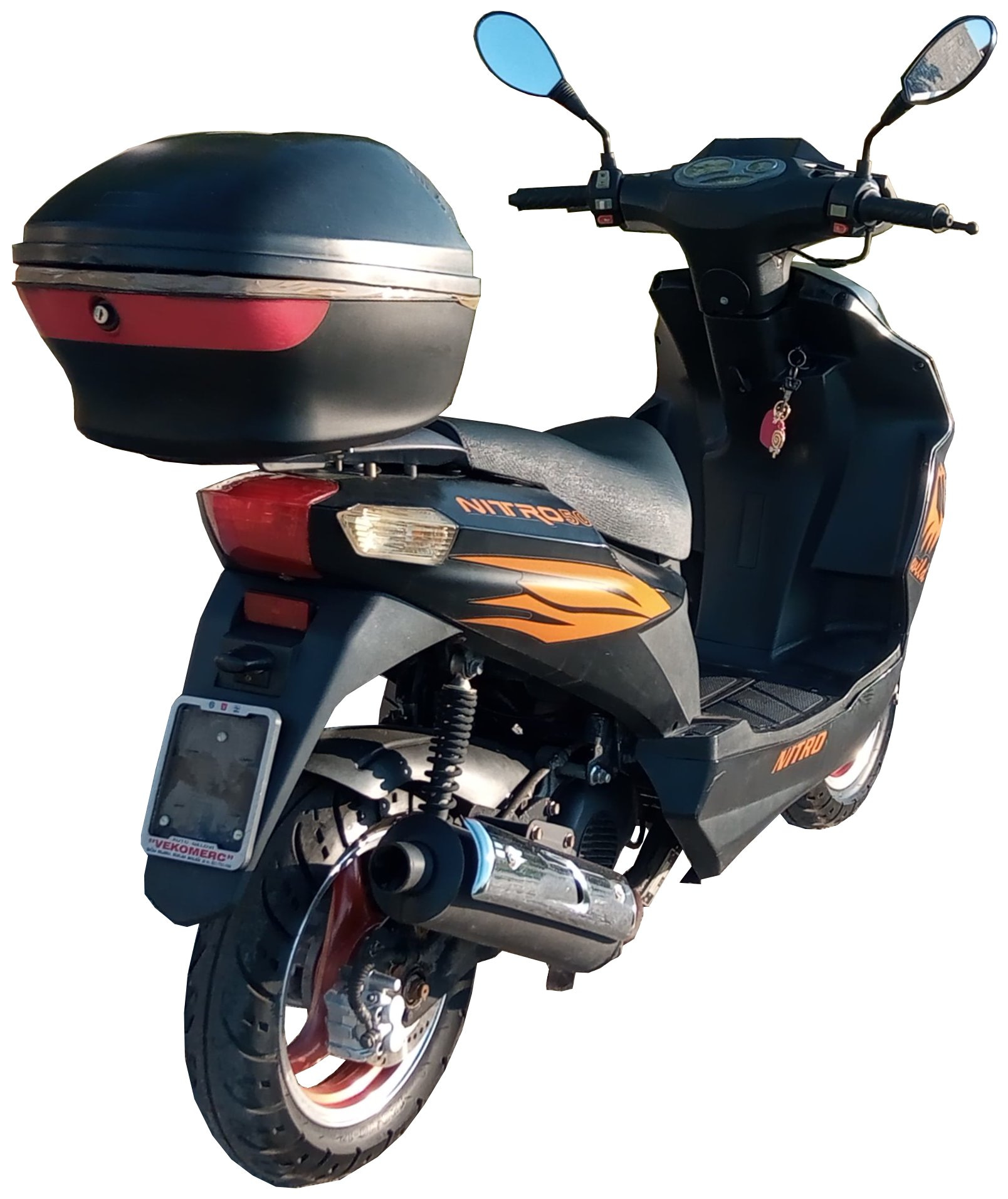 Nitro scooty new model sale