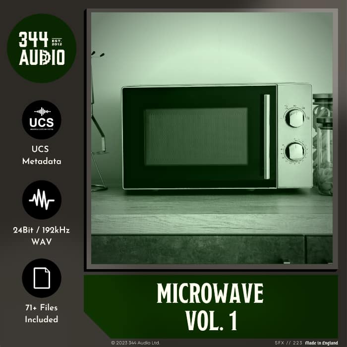 Microwave Vol. 1 Microwave Sound Effects Library