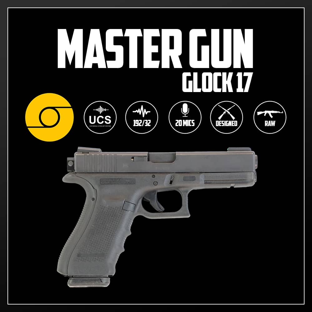 Master Gun Glock 17 Poster