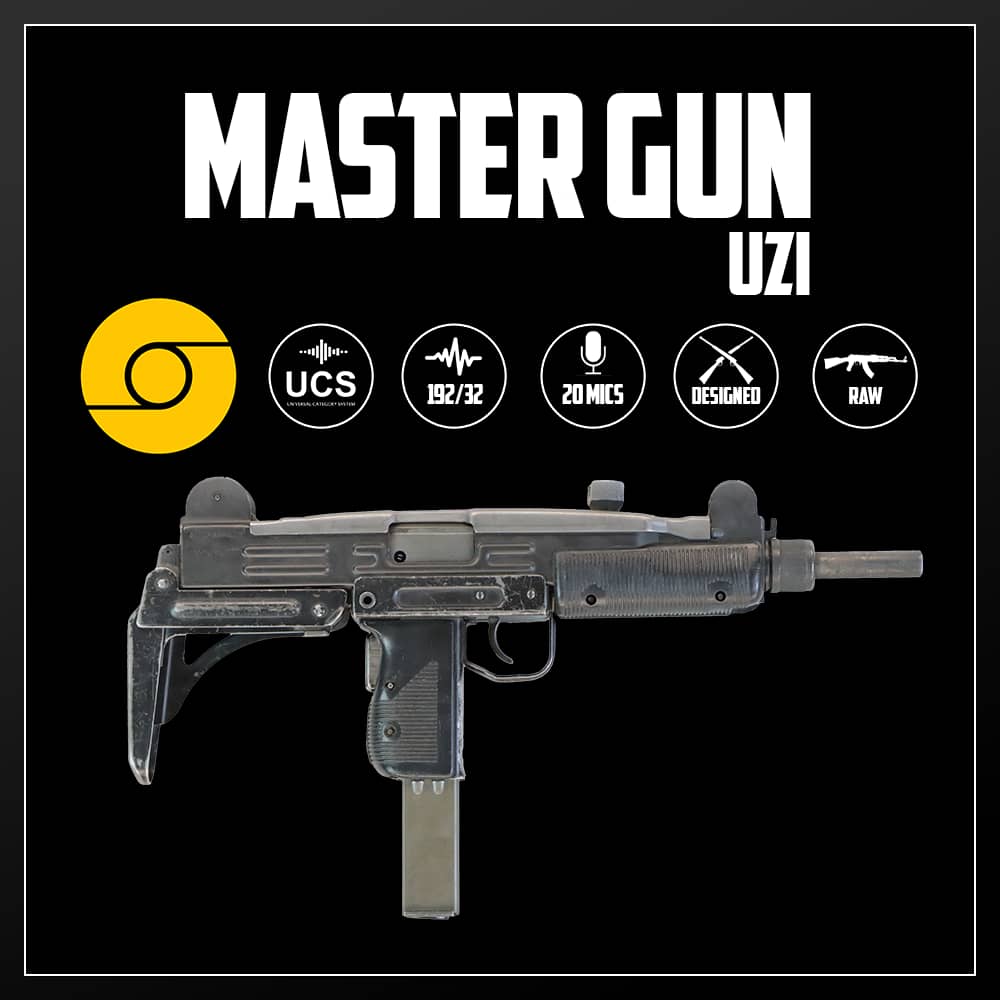 Master Gun- UZI Poster