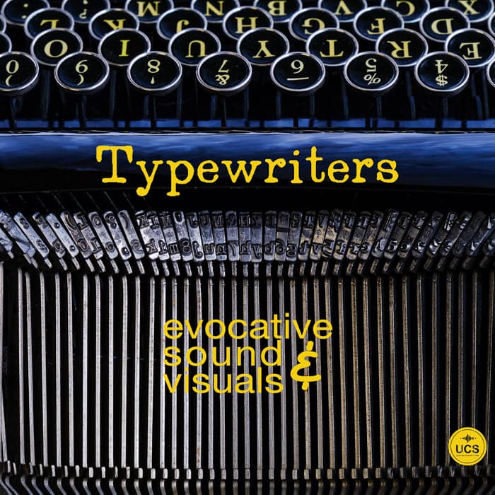 Typewriters Typewriter Sound Effects Library