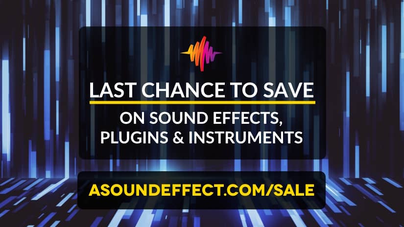 Last chance to land gigantic savings on 1000s of sound libraries, plugins and instruments: